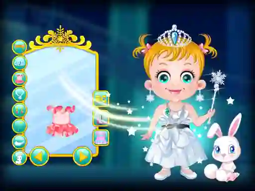 Permainan Baby Hazel Ice Princess Dressup secara online