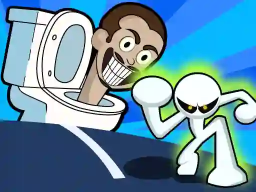 Permainan Stickman vs Skibidi Toilet secara online