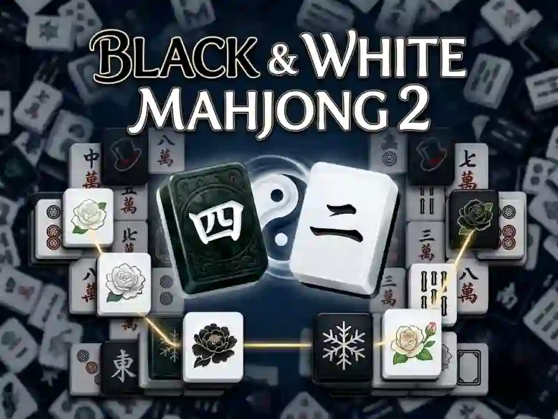 Permainan Black & White Mahjong 2 secara online