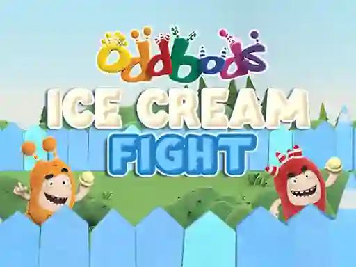 Permainan Oddbods Ice Cream Fight secara online