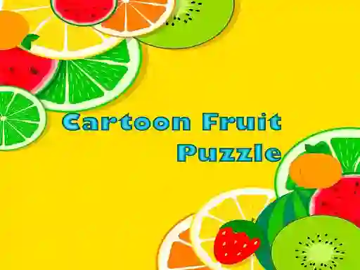 Permainan Cartoon Fruit Puzzle secara online