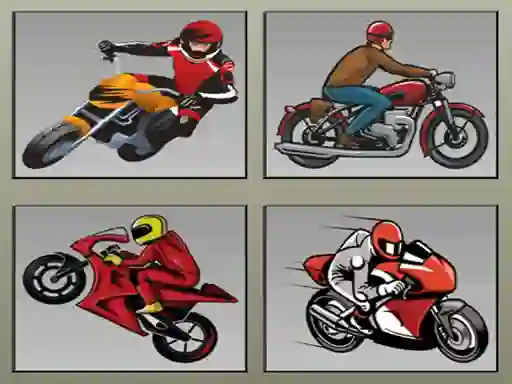 Permainan Racing Motorcycles Memory secara online