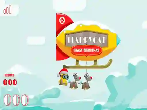 Permainan FlappyCat Crazy Christmas secara online