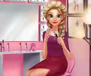 Permainan Ice Queen Makeover Time secara online