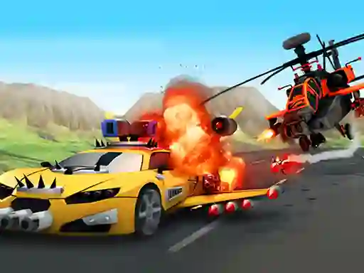 Permainan Chaos Road Combat Car Racing secara online
