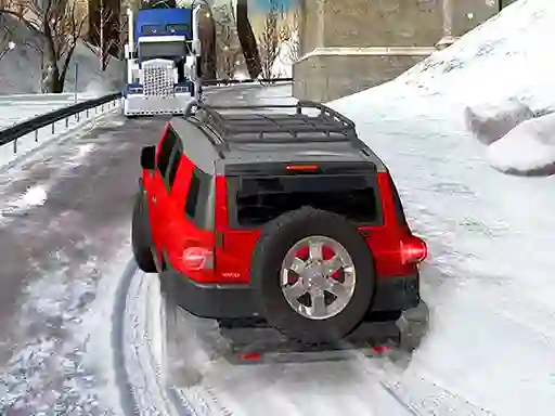 Permainan Heavy Jeep Winter Driving secara online