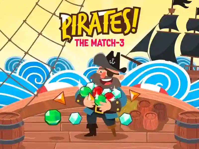 Permainan Pirates! The Match-3 secara online