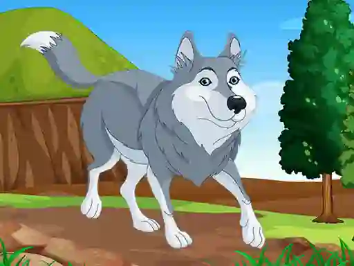 Permainan Wolf Jigsaw secara online