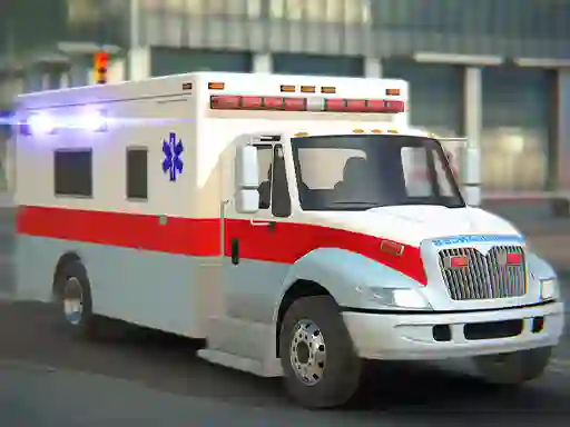 Permainan City Ambulance Car Driving secara online