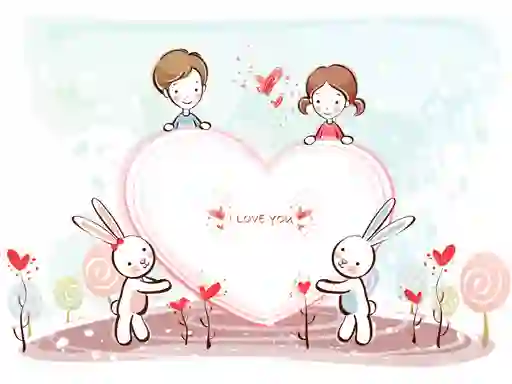 Permainan Valentine Young Love secara online