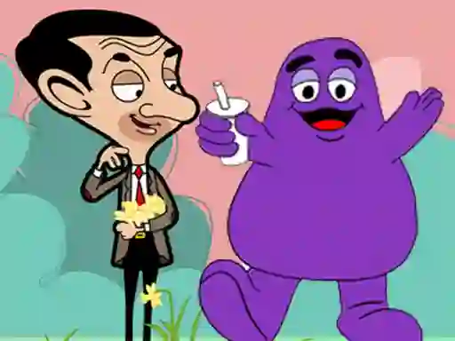 Permainan When Mr Bean meet Grimace secara online