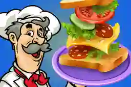 Permainan Sandwich Baker secara online