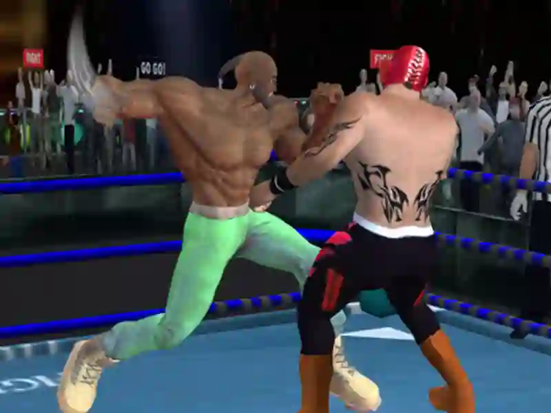 Permainan Real Boxing Fighting Game secara online