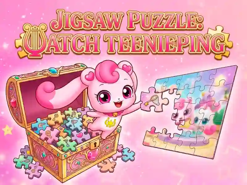 Permainan Jigsaw Puzzle: Catch Teenieping secara online