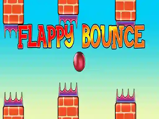 Permainan Flappy Bounce secara online