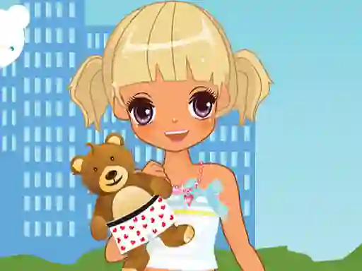 Permainan Little Girl Dress Up secara online