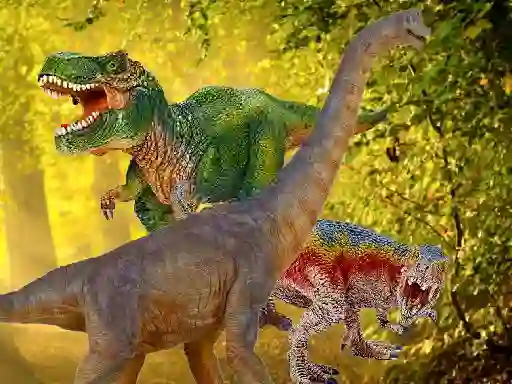 Permainan World Of Dinosaurs Jigsaw secara online