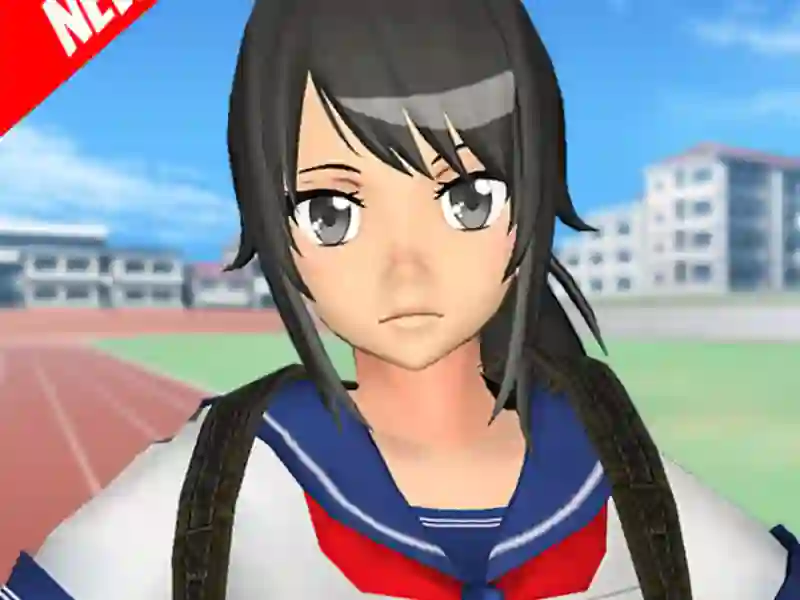 Permainan Sakura School Girl Yandere Simulator secara online