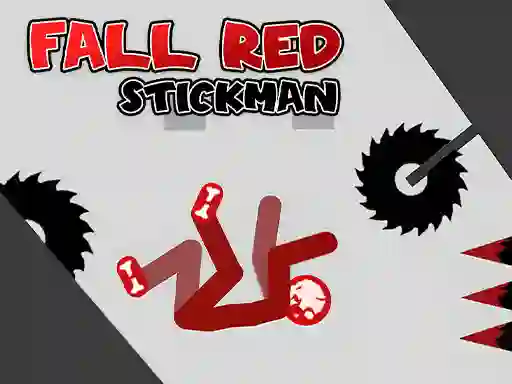 Permainan Fall Red Stickman secara online
