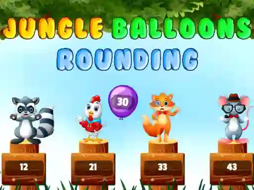 Permainan Jungle balloons rounding secara online