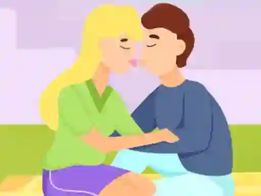 Permainan Romantic Secret Kiss secara online