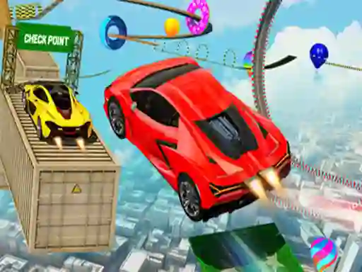 Permainan Crazy Car Stunt Descent GT secara online