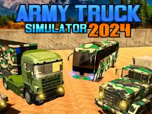 Permainan Army Truck Simulator 2024 secara online