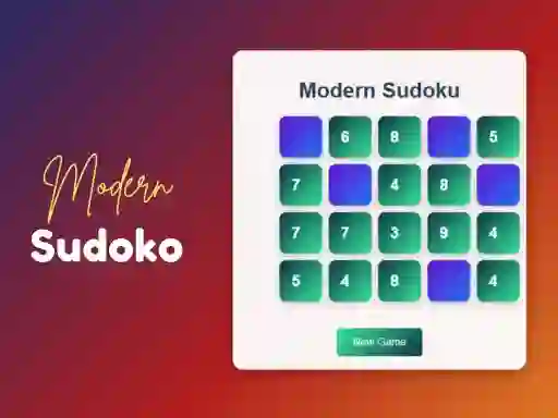 Permainan Modern Sudoku secara online