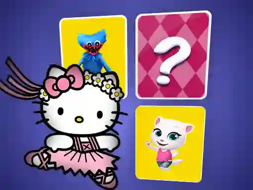 Permainan Hello Kitty Memory Card Match secara online