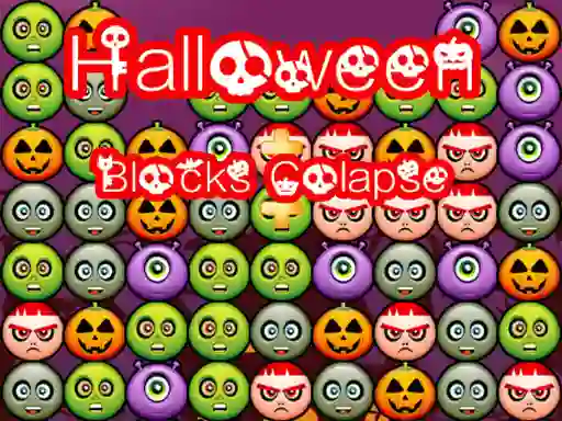 Permainan Halloween Block Collapse secara online
