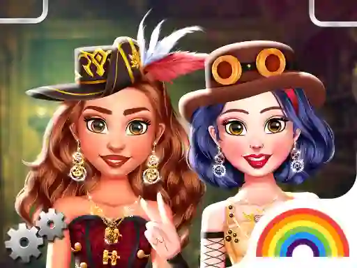Permainan Princess Girls Steampunk Rivalry secara online