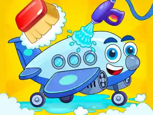 Permainan Airplane Wash secara online