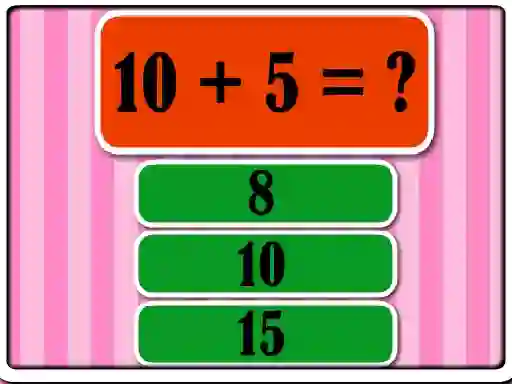 Permainan Math Test Challenge secara online