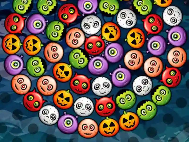 Permainan Bubble Wheel Halloween secara online