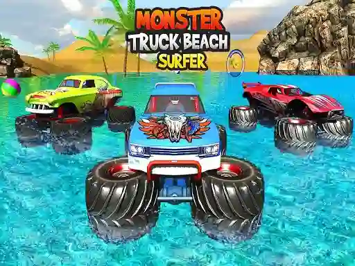 Permainan Monster Truck Beach Surfing secara online