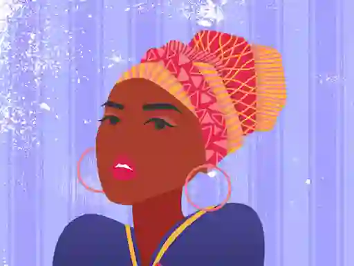 Permainan African Princess Jigsaw secara online