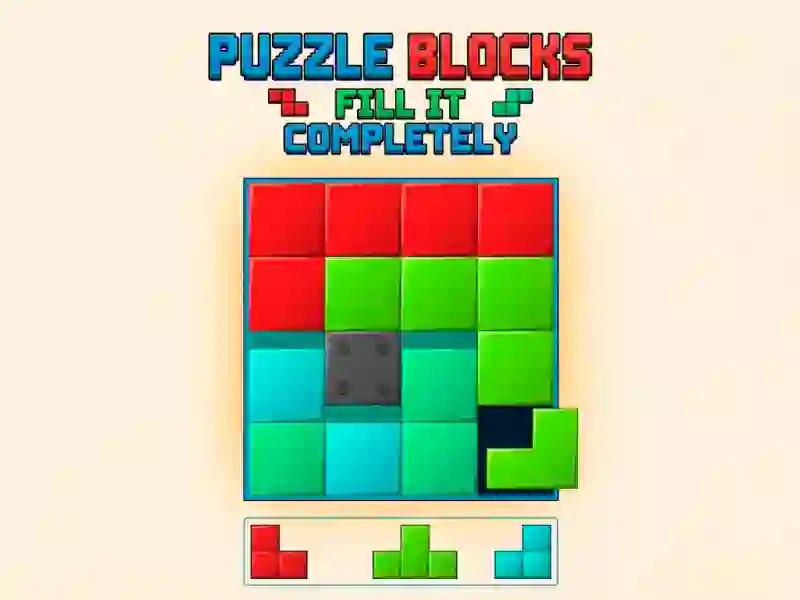 Permainan Puzzle Blocks: Fill It Completely secara online