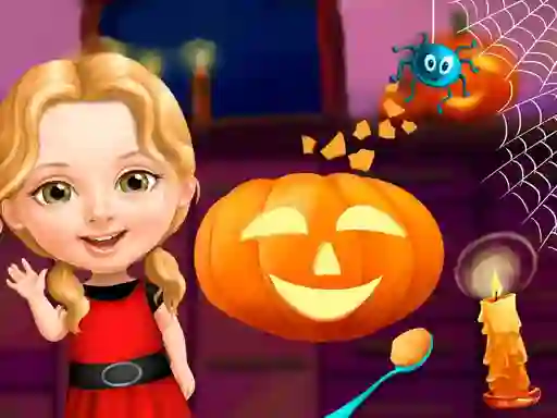Permainan Sweet Baby Girl Halloween Fun secara online