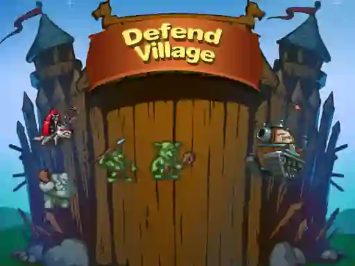Permainan Defend Village secara online