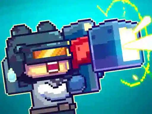Permainan Cat Gunner vs Zombies secara online