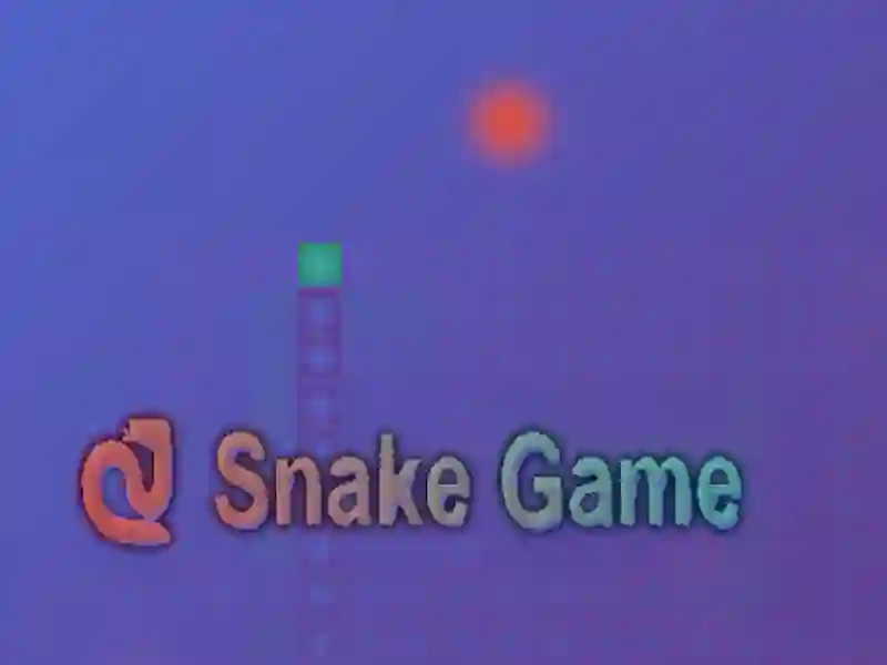 Permainan Snake game secara online