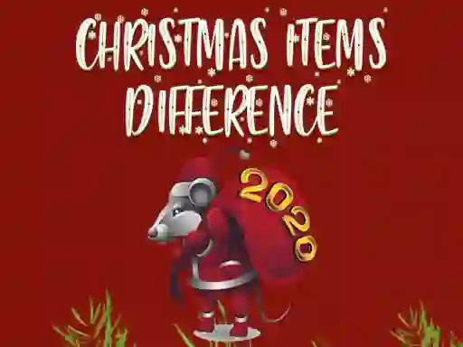 Permainan Christmas Items Differences secara online