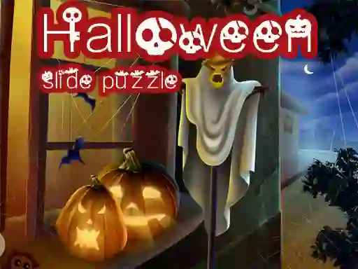 Permainan Halloween Slide Puzzle secara online