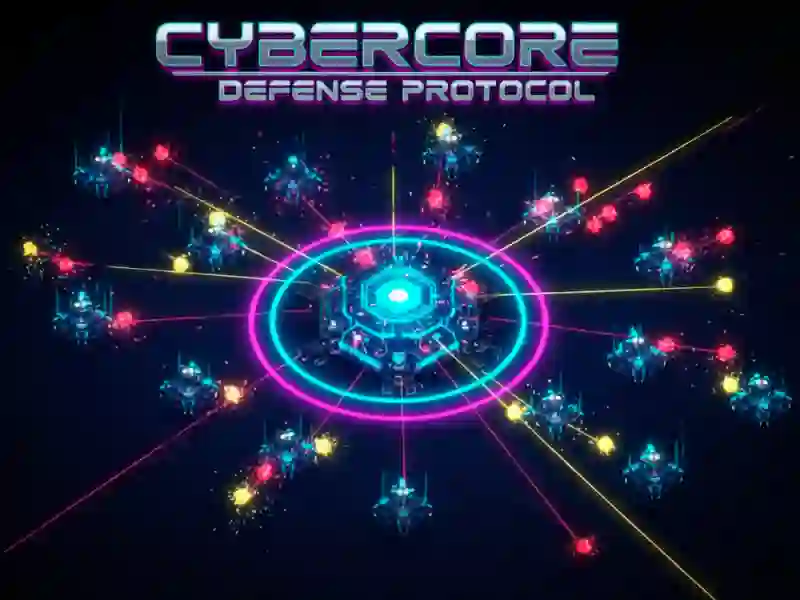 Permainan CyberCore Defense Protocol secara online