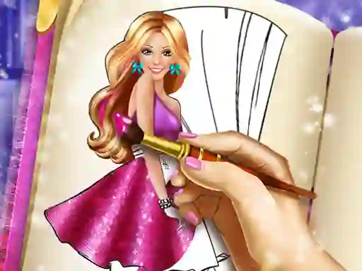 Permainan Doll Coloring Book secara online