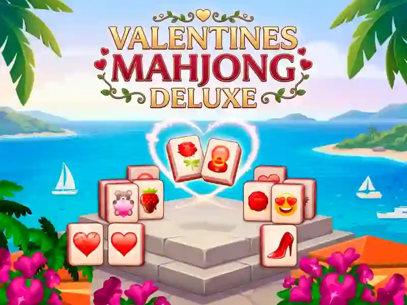 Permainan Valentines Mahjong Deluxe secara online