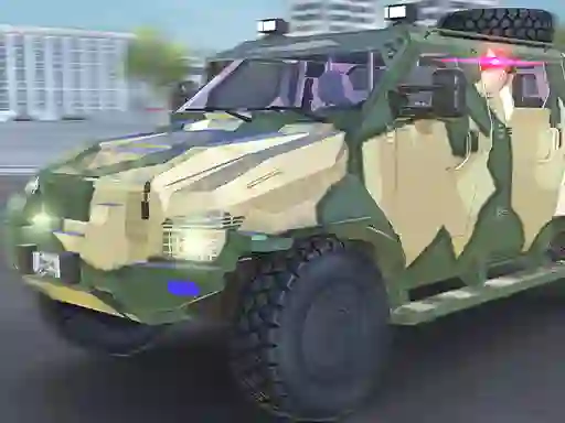 Permainan Police Car Armored secara online