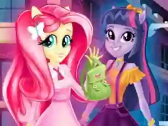 Permainan Equestria Girls First Day at School secara online