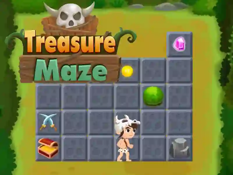 Permainan Treasure Maze secara online
