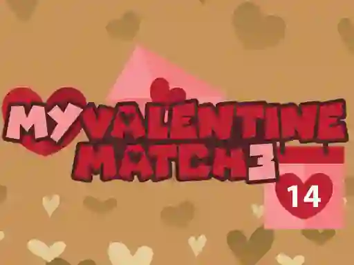 Permainan My Valentine Match 3 secara online